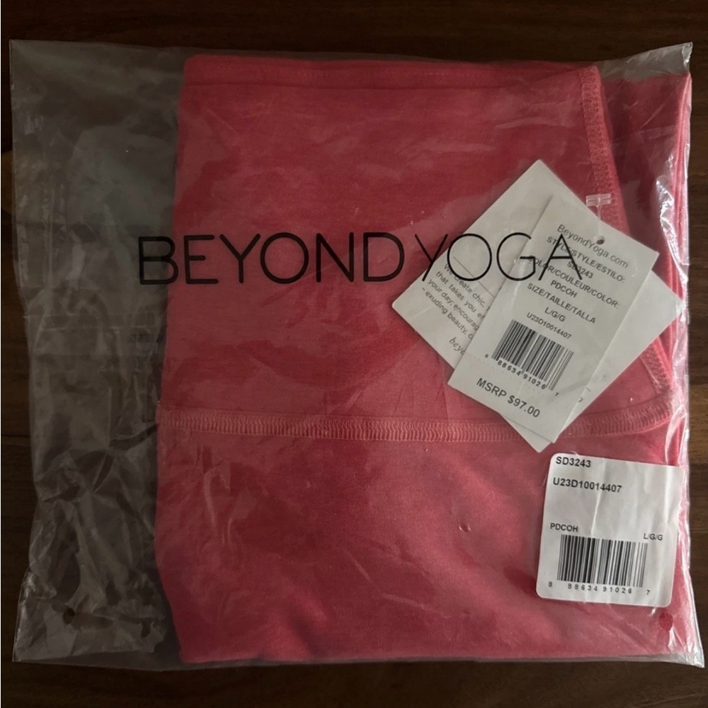 Beyond Yoga Coral Leggings